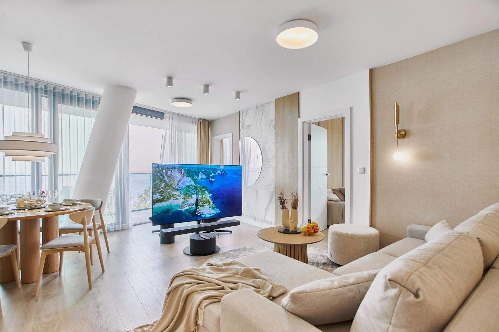 Wave Beachfront Family Apartment Miedzyzdroje Extérieur photo