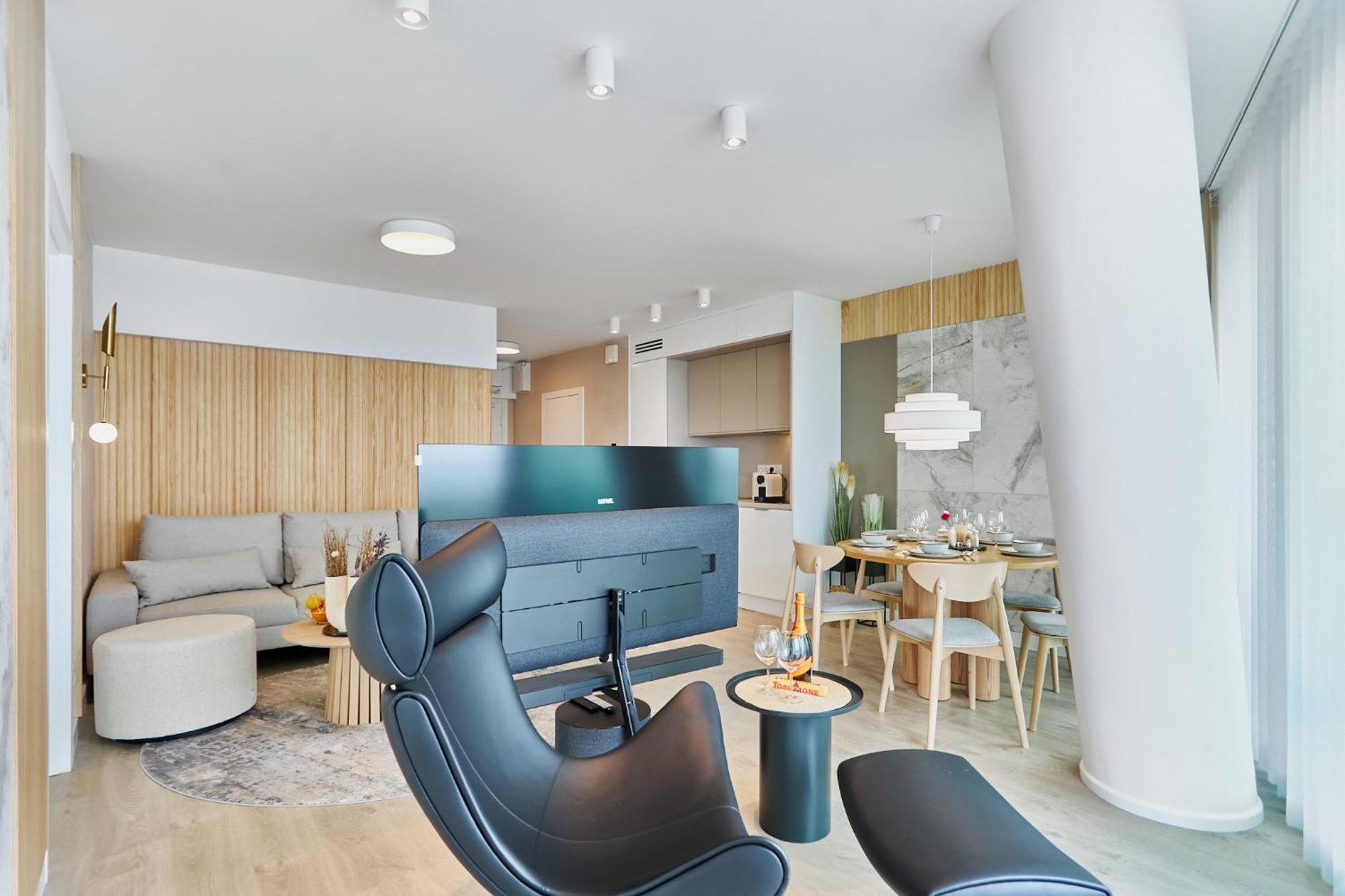 Wave Beachfront Family Apartment Miedzyzdroje Extérieur photo